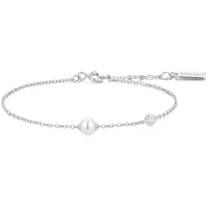 ANIA HAIE SILVER SHELL PEARL BRACELET  B075-01H