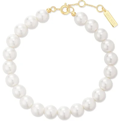ANIA HAIE GOLD CLASSIC SHELL PEARL BRACELET B075-04G