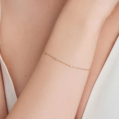 ANIA HAIE 14 KT GOLD BRACELET BAU001-04YG