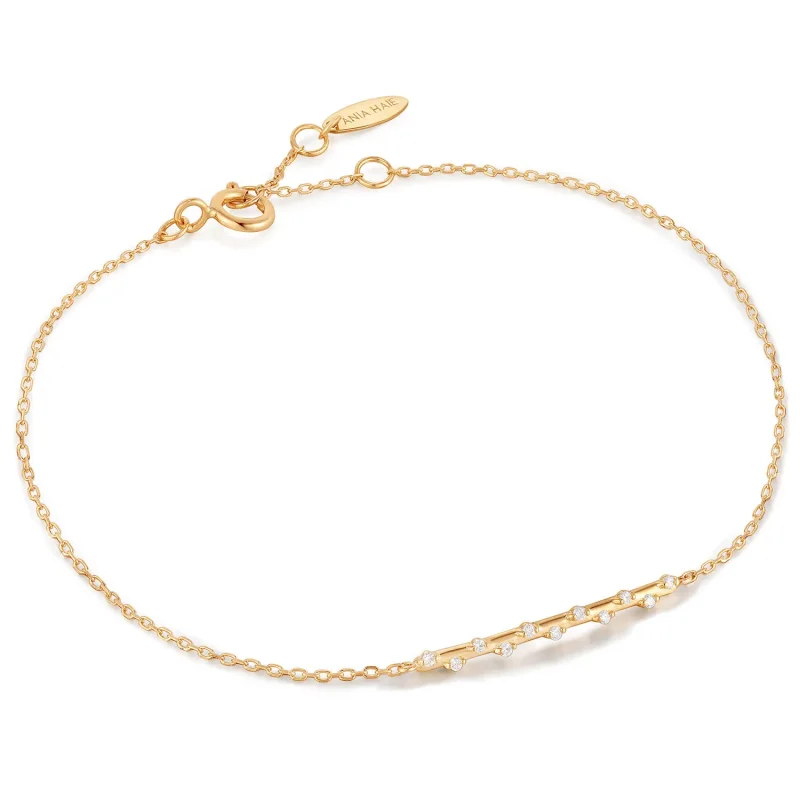ANIA HAIE 14 KT GOLD BRACELET BAU002-02YG