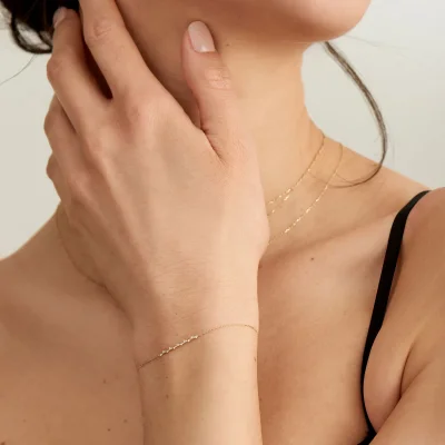 ANIA HAIE 14 KT GOLD BRACELET BAU002-02YG