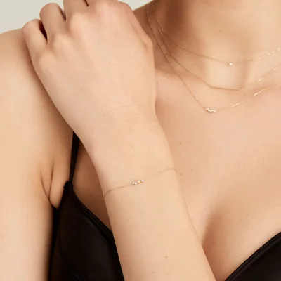 ANIA HAIE 14 KT GOLD BRACELET BAU003-02YG
