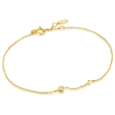 ANIA HAIE 14 KT GOLD BRACELET BAU004-01YG