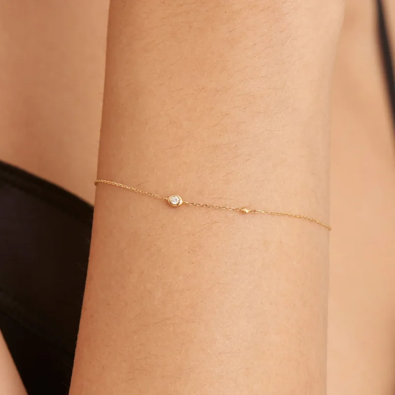 ANIA HAIE 14 KT GOLD BRACELET BAU004-01YG