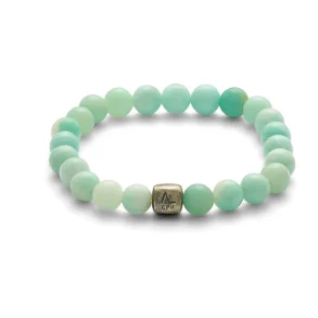 ALEXANDER LYNGGAARD AMAZONITE 8MM BRACELET C00020