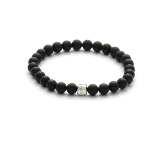ALEXANDER LYNGGAARD ONYX MATTE 6MM BRACELET C00050