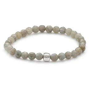 ALEXANDER LYNGGAARD LABRADORITE FACET 6MM BRACELET C00130