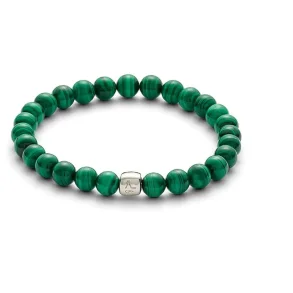 ALEXANDER LYNGGAARD MALACHITE 6MM BRACELET C00510