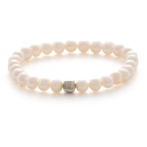 ALEXANDER LYNGGAARD FRESHWATER PEARLS 6MM BRACELET C00990