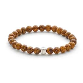 ALEXANDER LYNGGAARD ELEPHANT JASPER 6MM BRACELET C01050