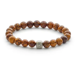 ALEXANDER LYNGGAARD ELEPHANT JASPER 8MM BRACELET C01060