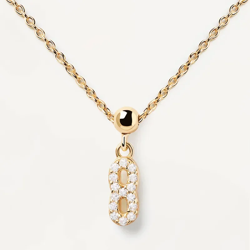 PDPAOLA NUMBER 8 SINGLE CHARM CH01-002-U