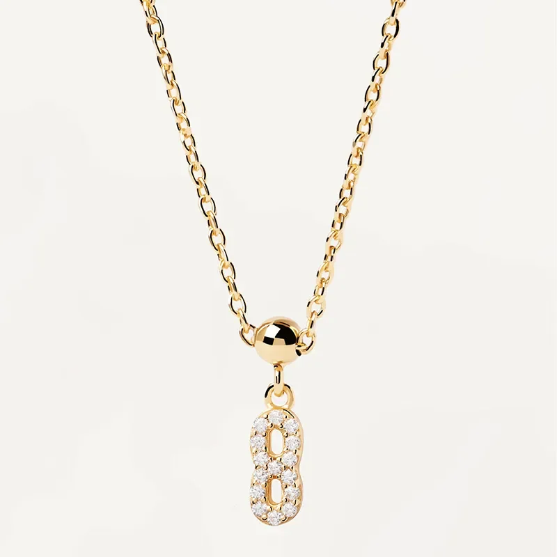 PDPAOLA NUMBER 8 SINGLE CHARM CH01-002-U