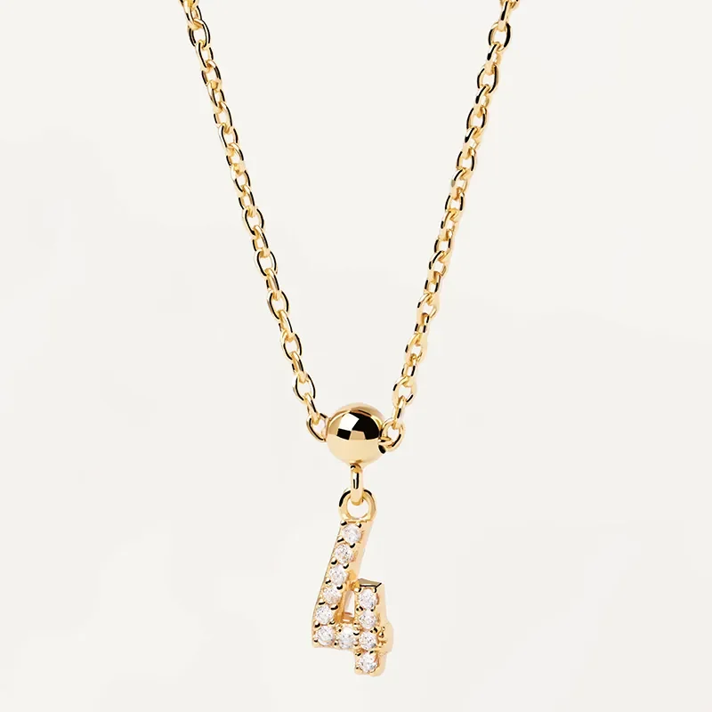 PDPAOLA NUMBER 4 SINGLE CHARM CH01-006-U