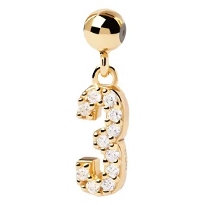 PDPAOLA NUMBER 3 SINGLE CHARM CH01-007-U