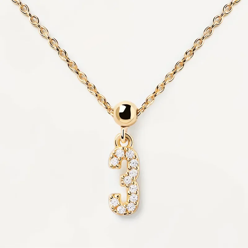 PDPAOLA NUMBER 3 SINGLE CHARM CH01-007-U