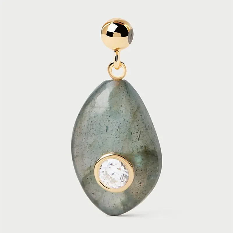 PDPAOLA PROTECTION LABRADORITE CHARM CH01-252-U