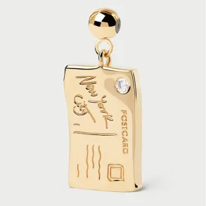 PDPAOLA NY POSTCARD CHARM CH01-285-U