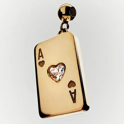 PDPAOLA ACE OF HEARTS CHARM CH01-301-U
