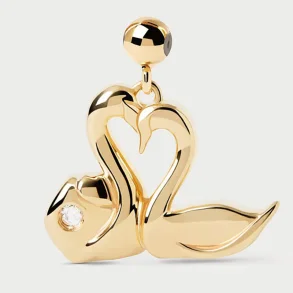 PDPAOLA LOVE SWANS CHARM CH01-310-U
