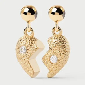 PDPAOLA SPLIT HEART CHARM CH01-317-U