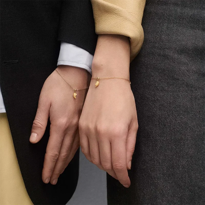 PDPAOLA SPLIT HEART CHARM CH01-317-U