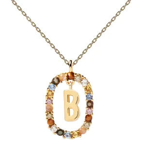 PDPAOLA LETTER B NECKLACE CO01-261-U