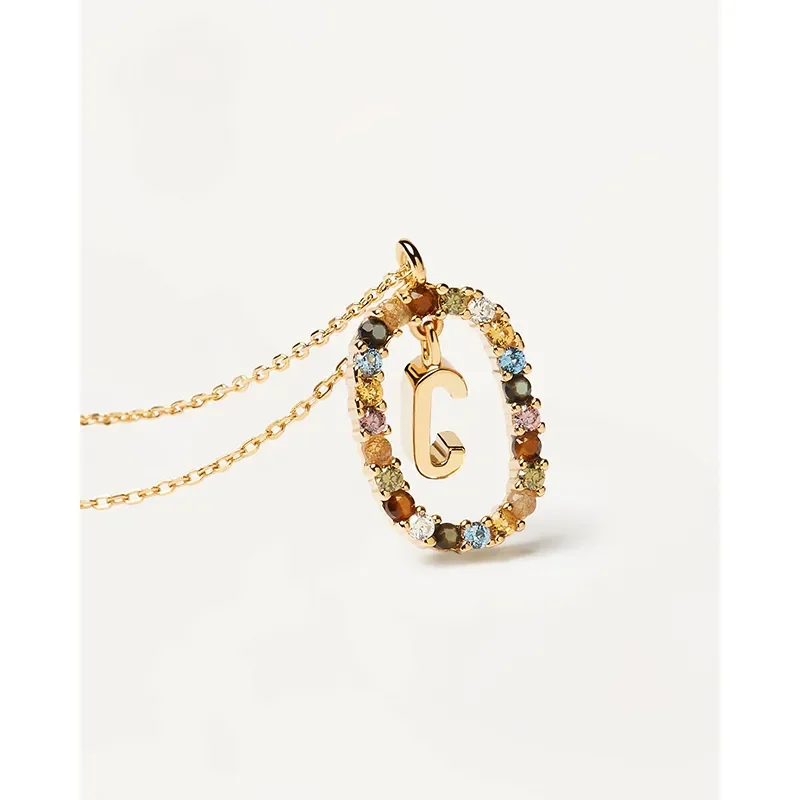 PDPAOLA LETTER C NECKLACE CO01-262-U
