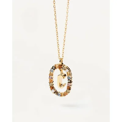 PDPAOLA LETTER C NECKLACE CO01-262-U