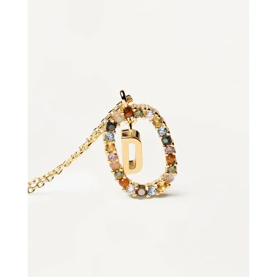 PDPAOLA LETTER D NECKLACE CO01-263-U