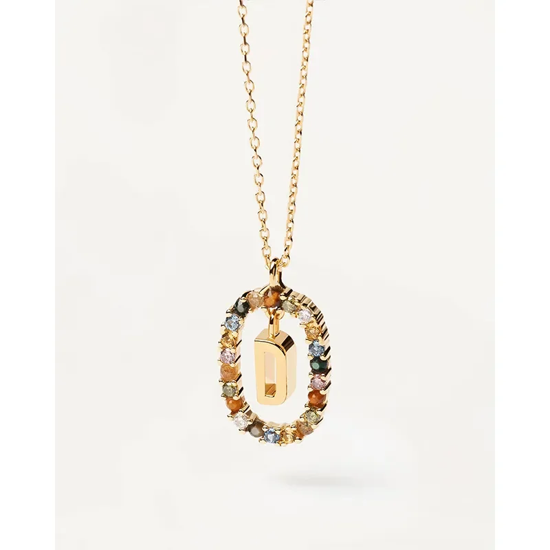 PDPAOLA LETTER D NECKLACE CO01-263-U