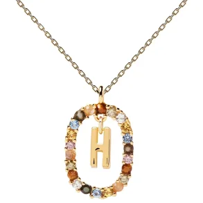 PDPAOLA LETTER H NECKLACE CO01-267-U