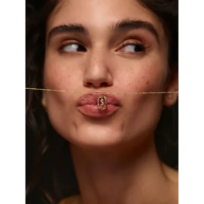 PDPAOLA LETTER S NECKLACE CO01-278-U