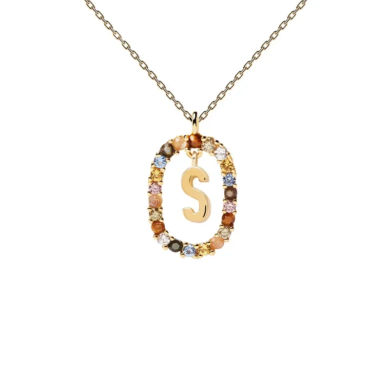 PDPAOLA LETTER S NECKLACE CO01-278-U