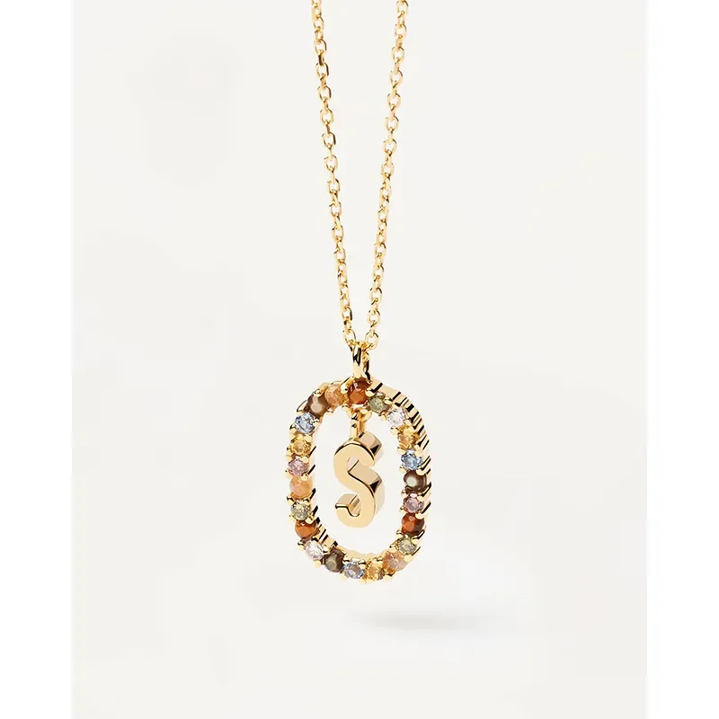 PDPAOLA LETTER S NECKLACE CO01-278-U