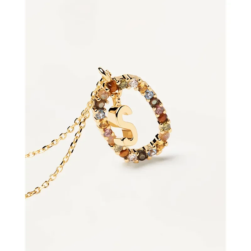 PDPAOLA LETTER S NECKLACE CO01-278-U