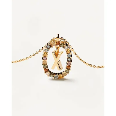 PDPAOLA LETTER X NECKLACE CO01-283-U