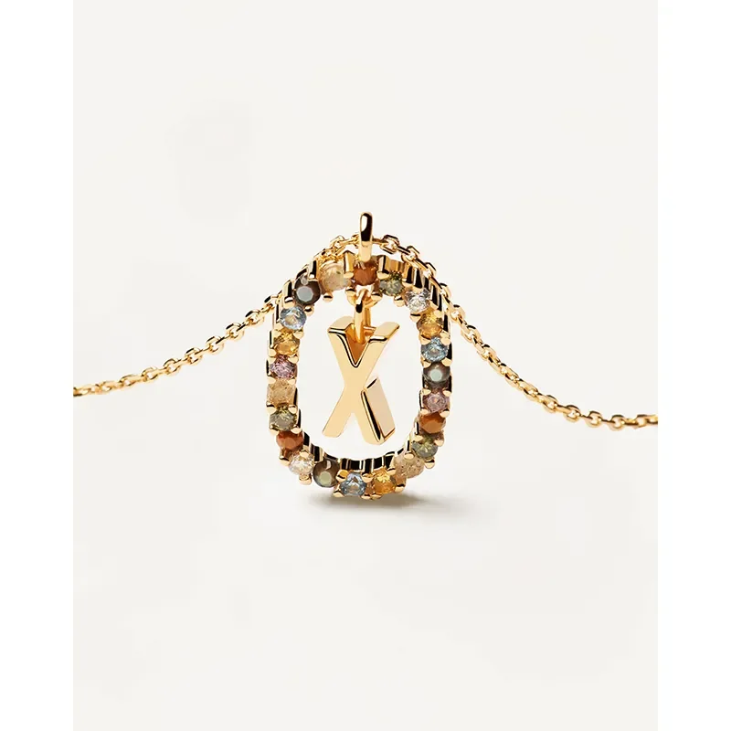 PDPAOLA LETTER X NECKLACE CO01-283-U