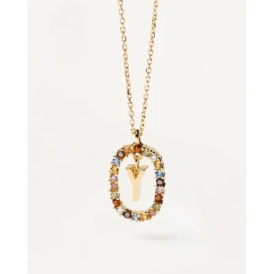 PDPAOLA LETTER Y NECKLACE CO01-284-U