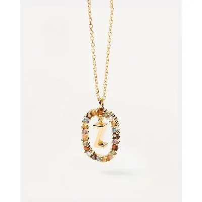 PDPAOLA LETTER Z NECKLACE CO01-285-U