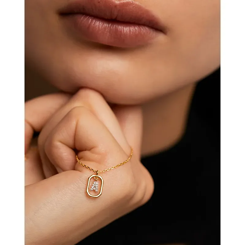 PDPAOLA MINI LETTER A NECKLACE CO01-512-U