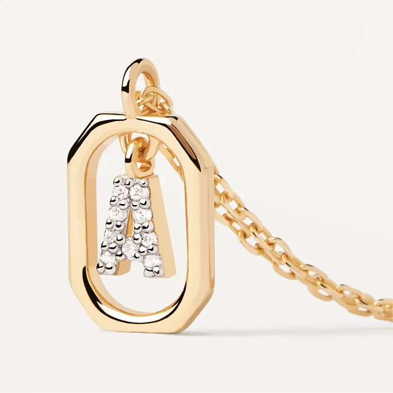 PDPAOLA MINI LETTER A NECKLACE CO01-512-U