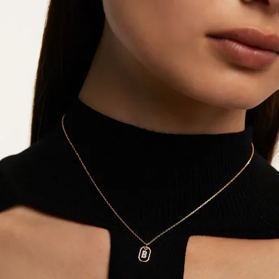 PDPAOLA MINI LETTER B NECKLACE CO01-513-U