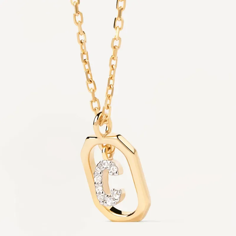 PDPAOLA MINI LETTER C NECKLACE CO01-514-U