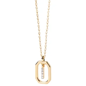 PDPAOLA MINI LETTER I NECKLACE CO01-520-U