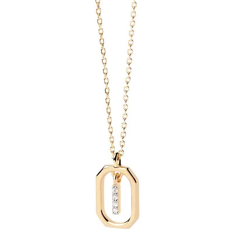 PDPAOLA MINI LETTER I NECKLACE CO01-520-U