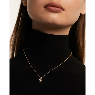 PDPAOLA MINI LETTER I NECKLACE CO01-520-U