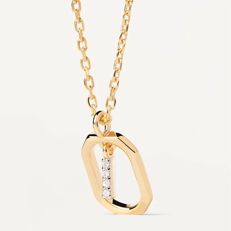 PDPAOLA MINI LETTER I NECKLACE CO01-520-U