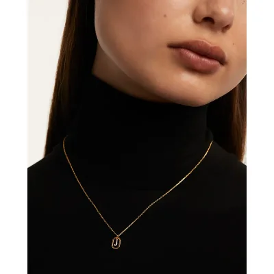 PDPAOLA MINI LETTER J NECKLACE CO01-521-U