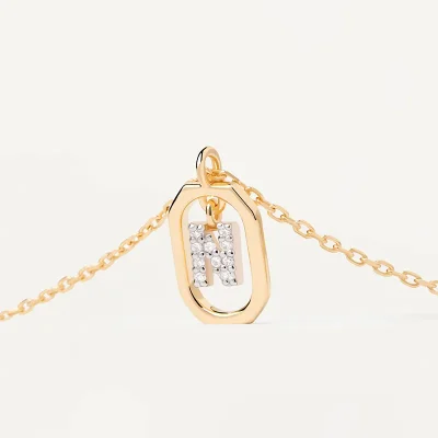 PDPAOLA MINI LETTER N NECKLACE CO01-525-U